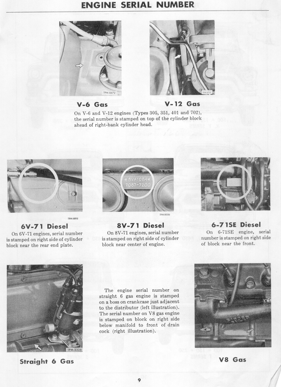 Gmc engine serial numbers #2