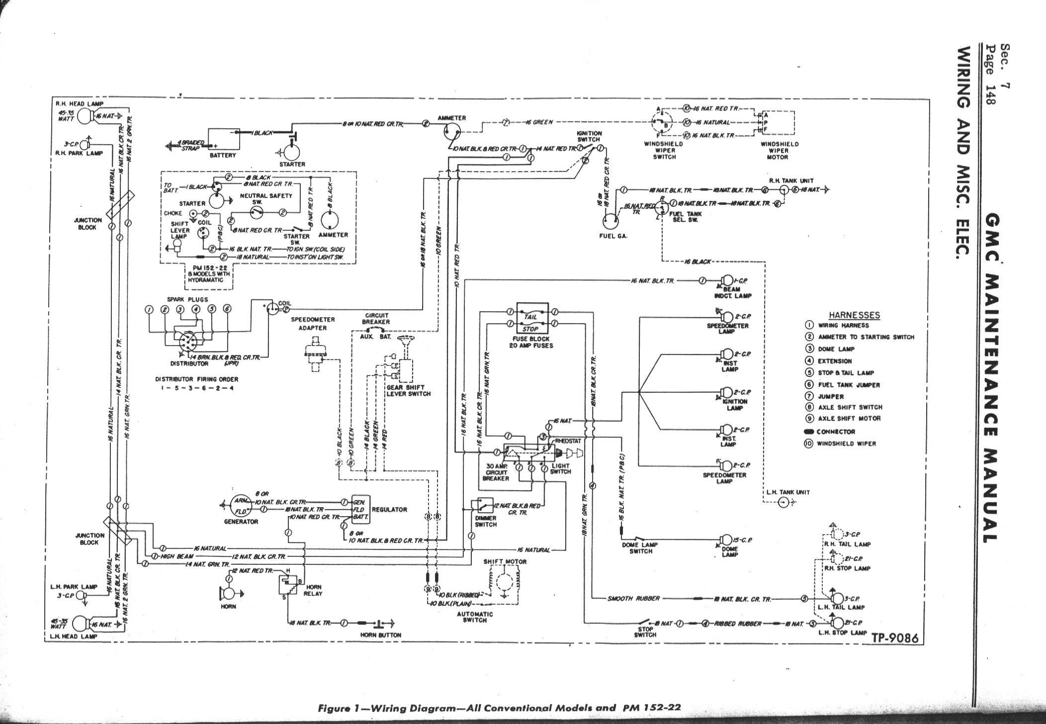 A GMC wiring diagram would